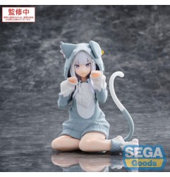 Re:Zero Starting Life in Another World - Statuette Yumemirize Emilia Mofumofu Pack 11 cm