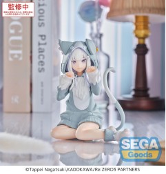 Re:Zero - Starting Life in Another World Yumemirize PVC Statue Emilia Mofumofu Pack 11 cm