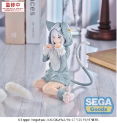 Re:Zero Starting Life in Another World - Statuette Yumemirize Emilia Mofumofu Pack 11 cm