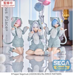 Re:Zero Starting Life in Another World - Statuette Yumemirize Emilia Mofumofu Pack 11 cm