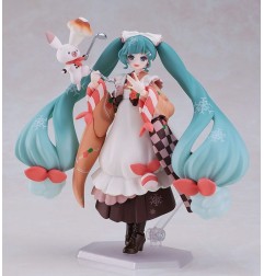 Character Vocal Series - 01: Hatsune Miku Figma Action Figure Snow Miku: Winter Delicacy Ver. 14 cm