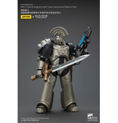 Warhammer - The Horus Heresy Action Figure 1/18 lron Warriors MKVI Tactical Sergeant with Power Sword and Plasma Pistol 12 cm