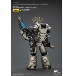 Warhammer The Horus Heresy - Figurine 1/18 lron Warriors MKVI Tactical Sergeant avec Power Sword and Plasma Pistol 12 cm