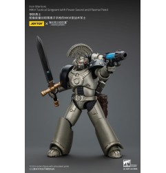 Warhammer - The Horus Heresy Action Figure 1/18 lron Warriors MKVI Tactical Sergeant with Power Sword and Plasma Pistol 12 cm
