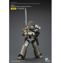 Warhammer - The Horus Heresy Action Figure 1/18 lron Warriors MKVI Tactical Sergeant with Power Sword and Plasma Pistol 12 cm