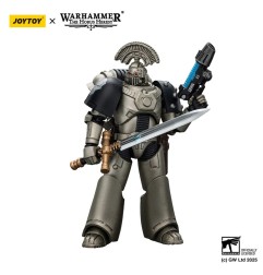Warhammer The Horus Heresy - Figurine 1/18 lron Warriors MKVI Tactical Sergeant avec Power Sword and Plasma Pistol 12 cm