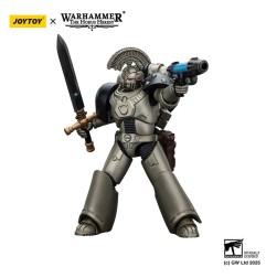 Warhammer The Horus Heresy - Figurine 1/18 lron Warriors MKVI Tactical Sergeant avec Power Sword and Plasma Pistol 12 cm