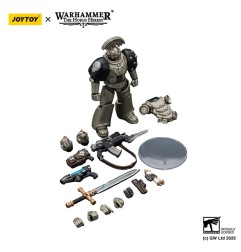 Warhammer - The Horus Heresy Action Figure 1/18 lron Warriors MKVI Tactical Sergeant with Power Sword and Plasma Pistol 12 cm