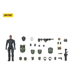 APOC - Series Dark Source Action Figur Bedrock Standard Combat Mecha Pilot 8 cm