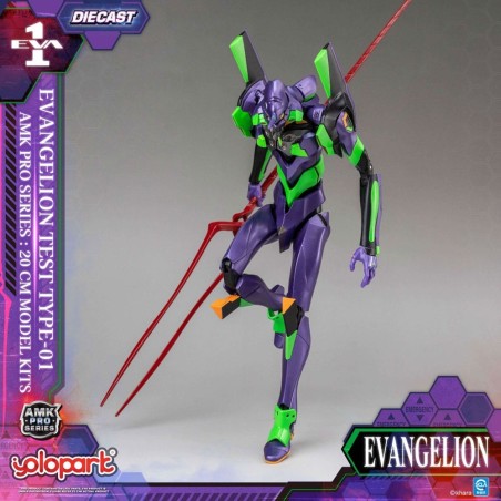 Neon Genesis Evangelion - Figurine Model Kit AMK Pro Series Eva-01 Test Type 20 cm