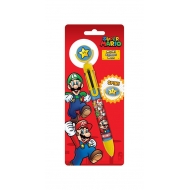 Super Mario - Stylo 6 couleurs Burst