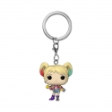 Les Anges de la nuit - Porte-clés Pocket POP! Harley Quinn (Caution Tape) 4 cm