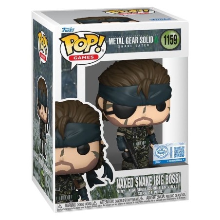 Metal Gear Solid - Figurine POP! Big Boss heo exclusive 9 cm