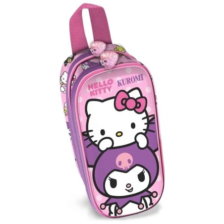 Hello Kitty - Double trousse 3D Hello Kitty Playful Pink