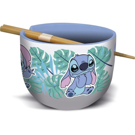 Lilo & Stitch - Ramen Bowl with Chopsticks Stitch Aloha