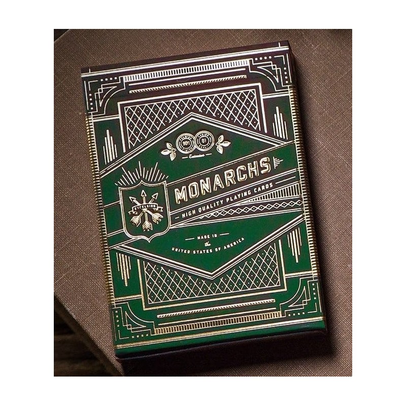 Monarch - Theory 11 Playing Cards  Green