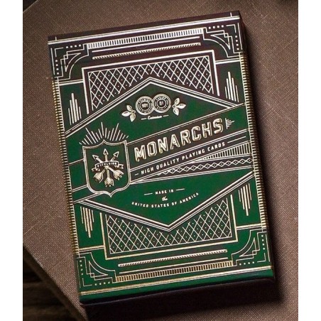 Monarch - Theory 11 Playing Cards  Green