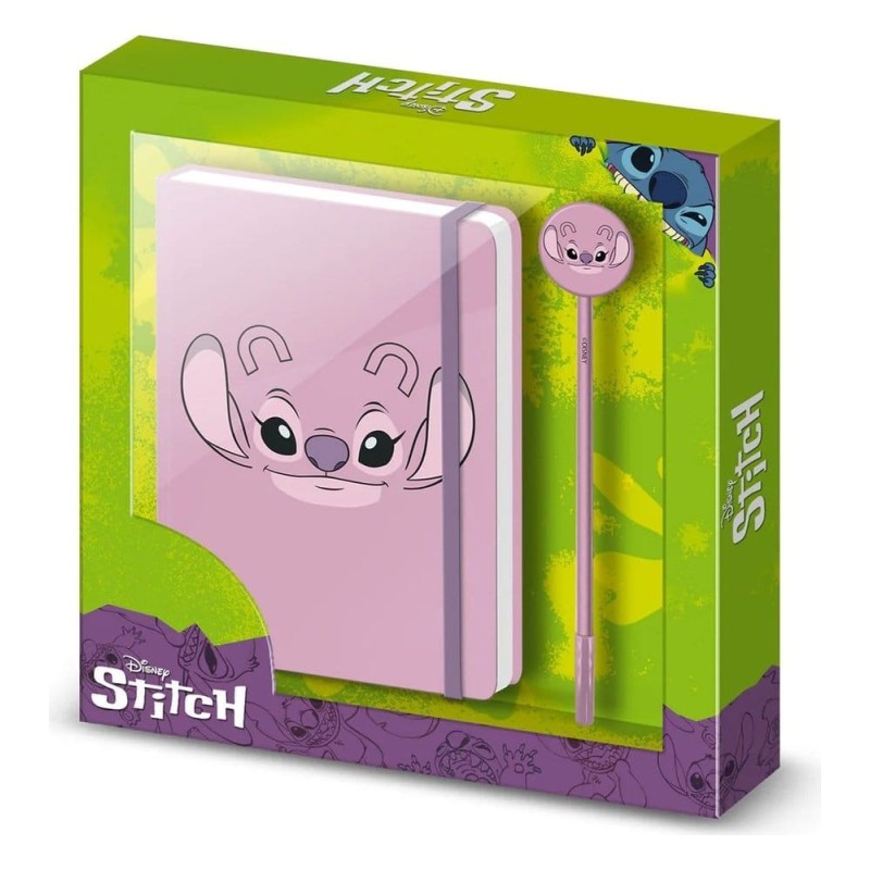 Lilo & Stitch - Coffret cadeau Journal intime Angel Face Pink Lilo & Stitch - Coffret cadeau Journal intime Angel Face Pink