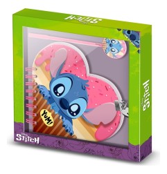 Lilo & Stitch - Set cadeau Journal Intime & Stylo Muffin Pink