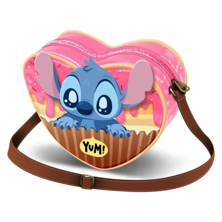 Lilo & Stitch - Sac à bandoulière Casual Heart Muffin Pink
