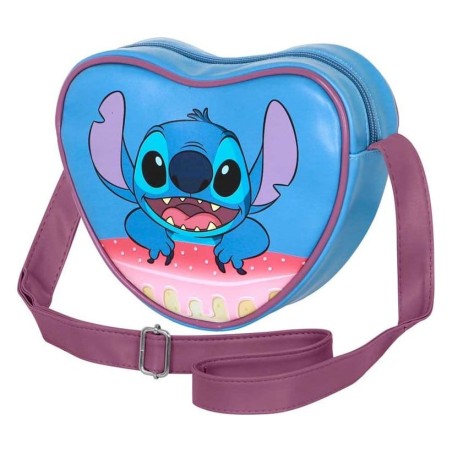 Lilo & Stitch - Casual Heart Crossbody Bag Cake Blue