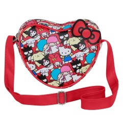 Hello Kitty - Sac à bandoulière Casual Heart Hello Kitty Friends Multicolour