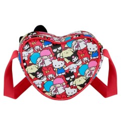 Hello Kitty - Sac à bandoulière Casual Heart Hello Kitty Friends Multicolour
