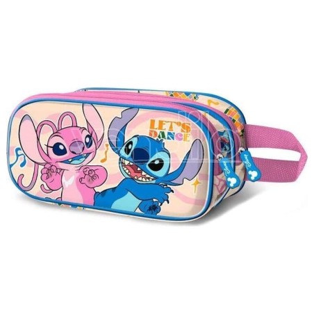 Lilo & Stitch - 3D Double Pencil case Dance Pink