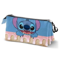Lilo & Stitch - Triple Pencil case Cake Blue