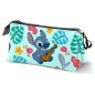 Lilo & Stitch - Triple Pencil case Guitar Green