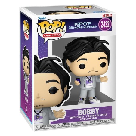 KPop Demon Hunters - Figurine POP! Bobby 9 cm