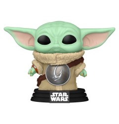 Star Wars: The Mandalorian and Grogu - Figurine POP! Bobble Head Grogu 9 cm