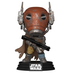 Star Wars: The Mandalorian and Grogu - Figurine POP! Bobble Head Mercenary Guard Droid 9 cm