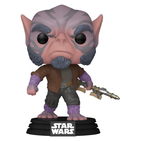 Star Wars - : The Mandalorian and Grogu POP! Vinyl Bobblehead Figure Zeb Orrelios  9 cm