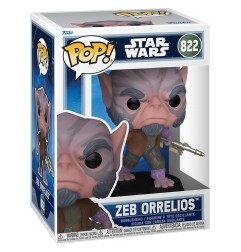 Star Wars: The Mandalorian and Grogu - Figurine POP! Bobble Head Zeb Orrelios 9 cm