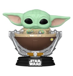Star Wars - : The Mandalorian and Grogu POP! Vinyl Bobblehead Figure Grogu in Pram 9 cm
