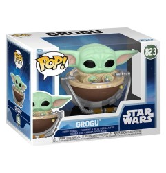 Star Wars - : The Mandalorian and Grogu POP! Vinyl Bobblehead Figure Grogu in Pram 9 cm