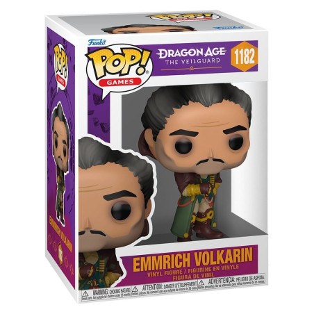 Dragon Age - : The Veilguard POP! Games Vinyl Figure Emmrich Volkarin 9 cm