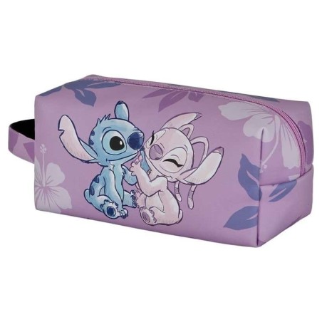 Lilo & Stitch - Plus Brick Travel Toiletry Bag Stitch & Angel Pink