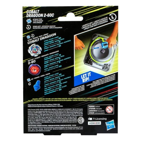 Beyblade - X Cobalt Dragoon 2-60C Launcher Set