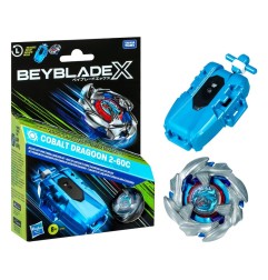 Beyblade - X Cobalt Dragoon 2-60C Launcher Set
