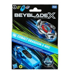 Beyblade X - Pack de lanceur Cobalt Dragoon 2-60C