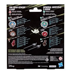 Beyblade - Collaboration Beyblade X et Star Wars Obi-Wan Kenobi 4-60P contre General Grievous 3-80HN