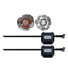Beyblade - Collaboration Beyblade X et Star Wars Chewbacca 4-80LF contre Stormtrooper 5-70B