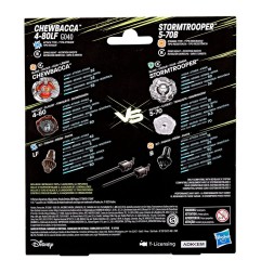 Beyblade - X and Star Wars Collab Chewbacca 4-80LF vs. Stormtrooper 5-70B