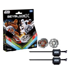 Beyblade - X and Star Wars Collab Chewbacca 4-80LF vs. Stormtrooper 5-70B