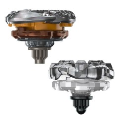 Beyblade - Collaboration Beyblade X et Star Wars Chewbacca 4-80LF contre Stormtrooper 5-70B