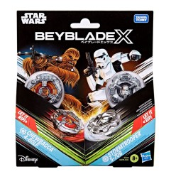 Beyblade - X and Star Wars Collab Chewbacca 4-80LF vs. Stormtrooper 5-70B