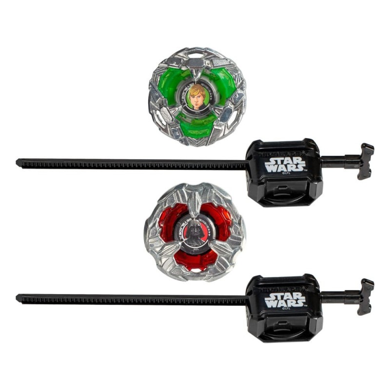 Beyblade - X and Star Wars Collab Luke Skywalker 4-80B vs. Darth Vader 4-60B Beyblade - X and Star Wars Collab Luke Skywalker 4-80B vs. Darth Vader 4-60B