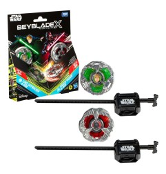 Beyblade - X and Star Wars Collab Luke Skywalker 4-80B vs. Darth Vader 4-60B